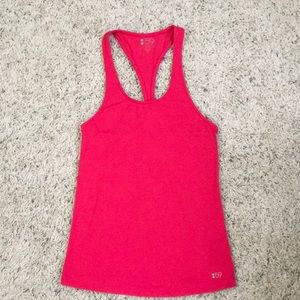 Splits59 racerback tank in bright pink - EUC